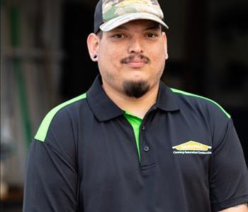 Bryan Hunter, team member at SERVPRO of Stevens Point, Wausau, NW Wisconsin Rapids, and Marshfield