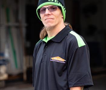 Tristan Justesen, team member at SERVPRO of Stevens Point, Wausau, NW Wisconsin Rapids, and Marshfield